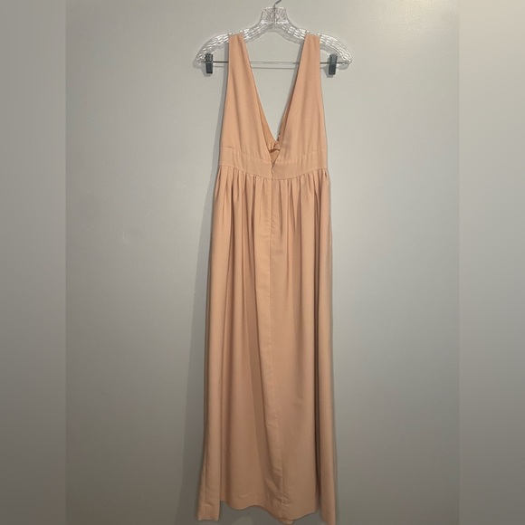 Jill by Jill Stuart BHLDN Blush Pink Dress Bridesmaid Daphne Gown Wedding Size 2 - Picture 9 of 16